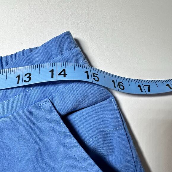 Figs Yola Skinny Scrub Pants Ceil Blue Women Small - Picture 6 of 9